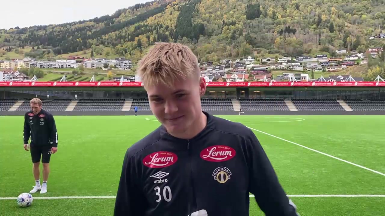 Erik Flataker før intervju